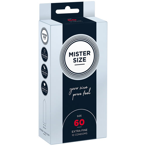 MISTER SIZE - PRESERVATIVOS  10u 5