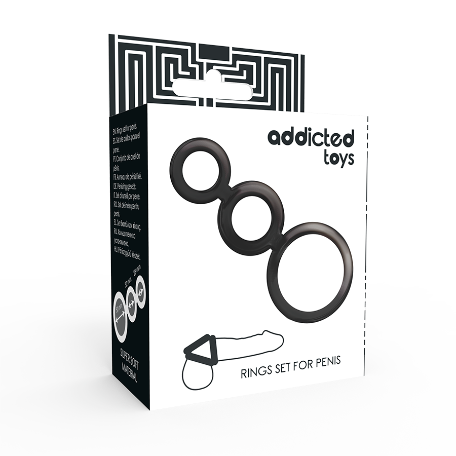COCKRINGS SET - ADDICTED TOYS 1