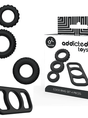 COCKRING SET 4 - ADDICTED TOYS