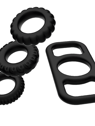 COCKRING SET 4 - ADDICTED TOYS