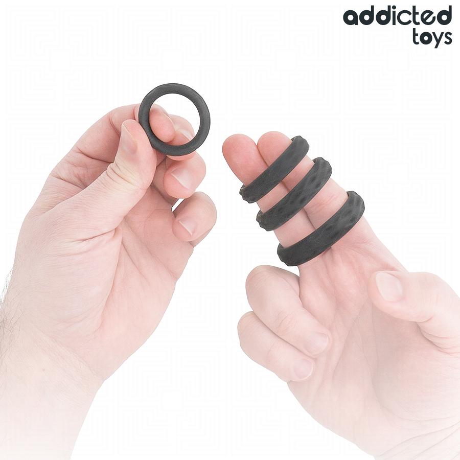 COCKRING TEXTURED - ADDICTED TOYS 3