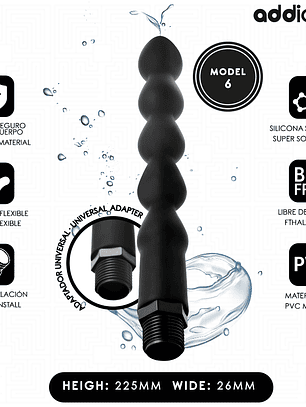 DUCHE ÍNTIMO COM ADAPTADOR UNIVERSAL 22.5CM - ADDICTED TOYS
