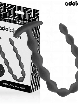  PLUG ANAL EXTRA LONGO EM SILICONE -ADDICTED TOYS