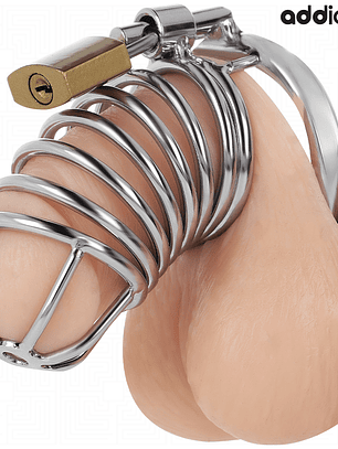 IRON CELL METAL PENIS CAGE - ADDICTED TOYS