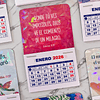 Mini Calendario Magnético 2026