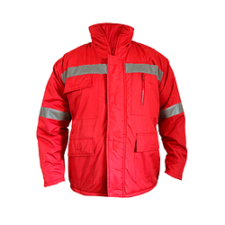 Parka Roja Térmica Modelo Nimbus