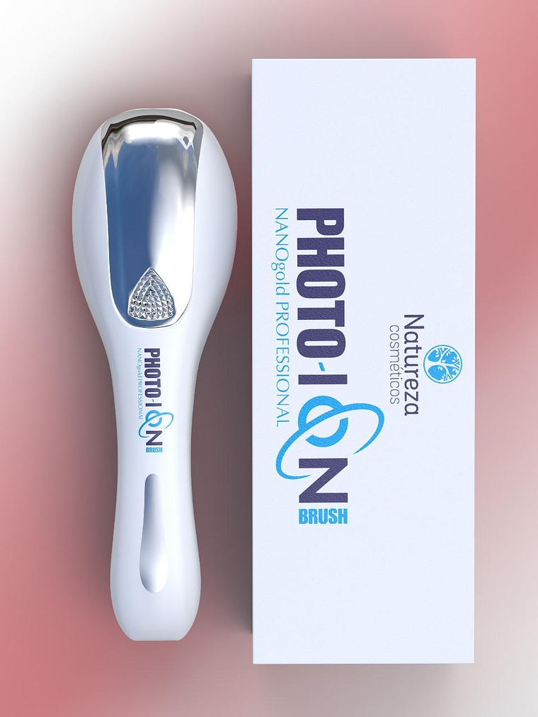 Cepillo Photo Ion Brush – Terapia Capilar Avanzada con LED, Ozono e Iones Negativos 1