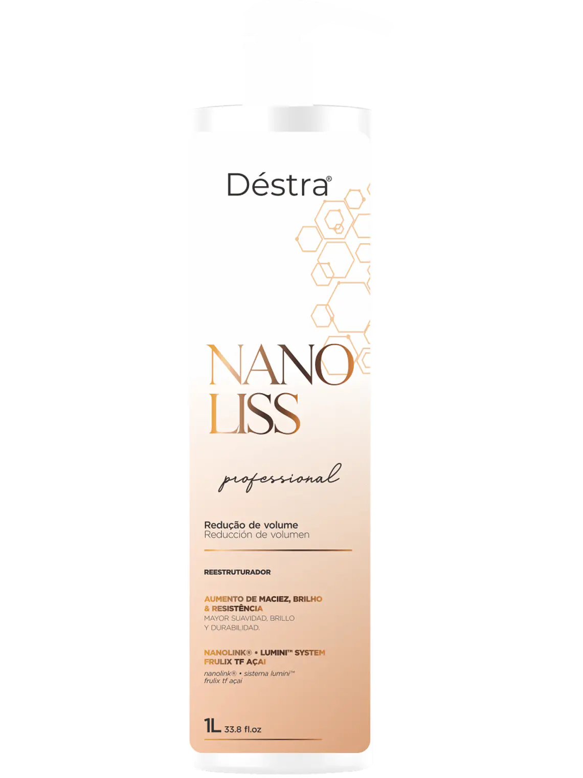 Alisado NanoLiss Professional 1000 ml Destra 1