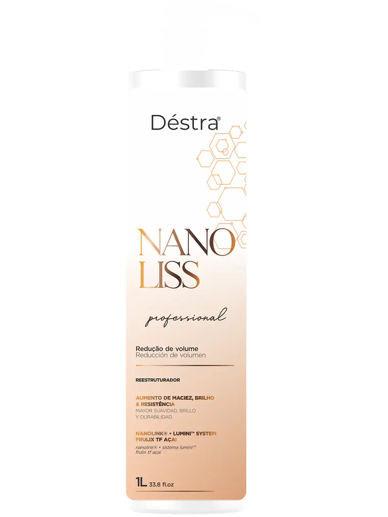 Alisado NanoLiss Professional 1000 ml Destra 1