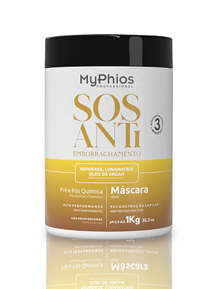 Mascarilla SOS Reconstructor Capilar de Tratamiento Anti elasticidad 1 kg MyPhios
