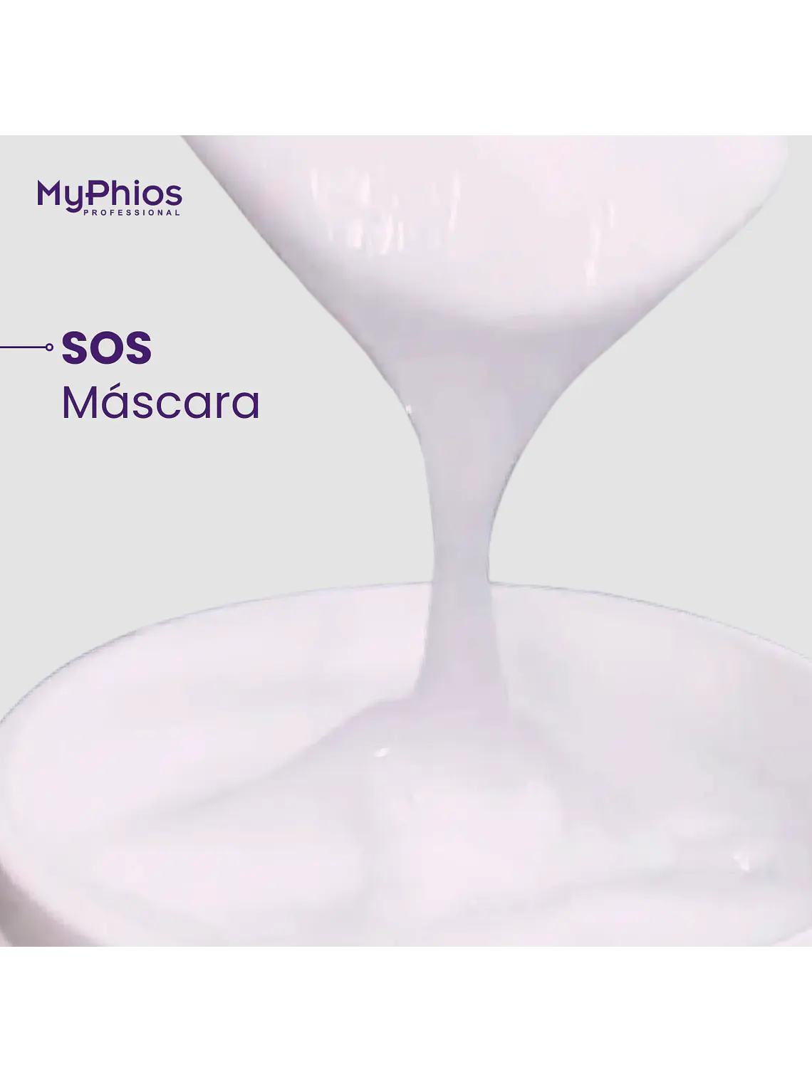 Mascarilla SOS Reconstructor Capilar de Tratamiento Anti elasticidad 1 kg MyPhios 2