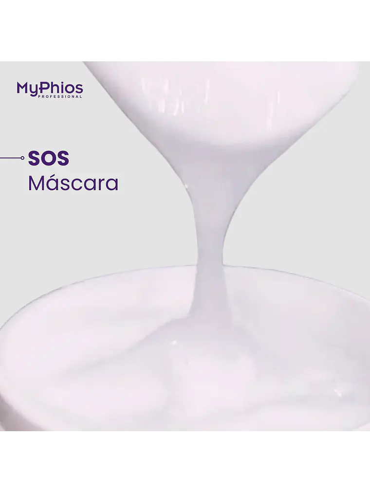 Mascarilla SOS Reconstructor Capilar de Tratamiento Anti elasticidad 1 kg MyPhios 2