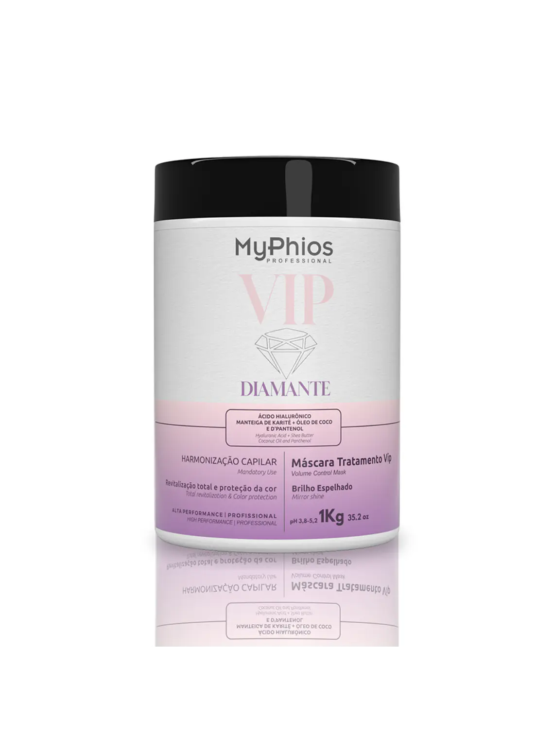 Mascarilla VIP DIAMANTE de Armonización Capilar 1 Kg MyPhios 1