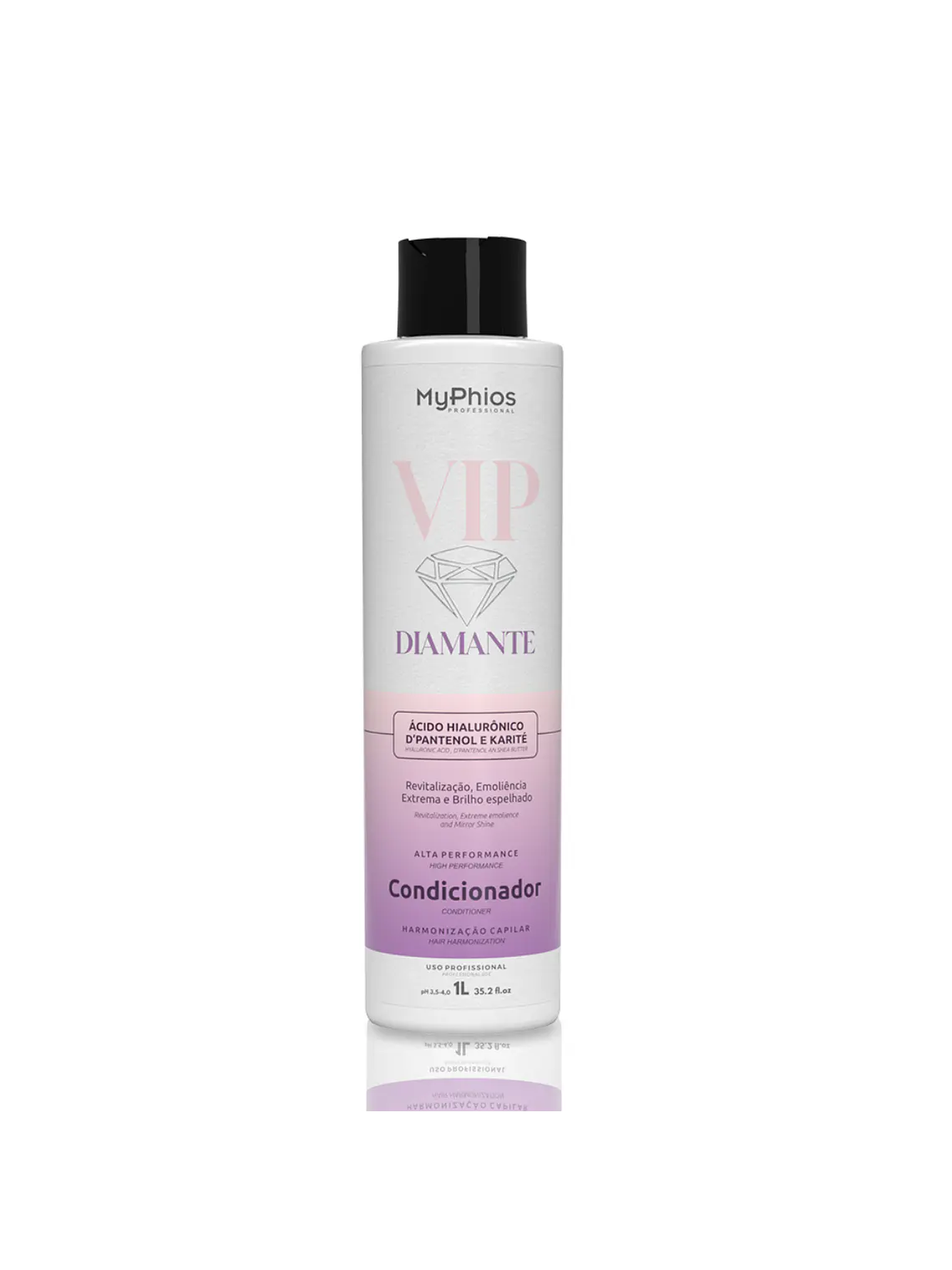 Acondicionador VIP DIAMANTE de Armonización Capilar 1 Lt MyPhios 1