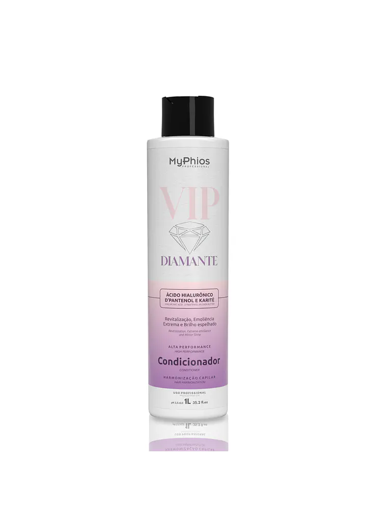 Acondicionador VIP DIAMANTE de Armonización Capilar 1 Lt MyPhios 1
