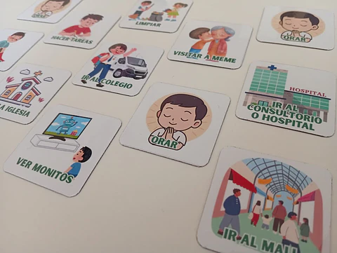 Calendario de rutinas infantil