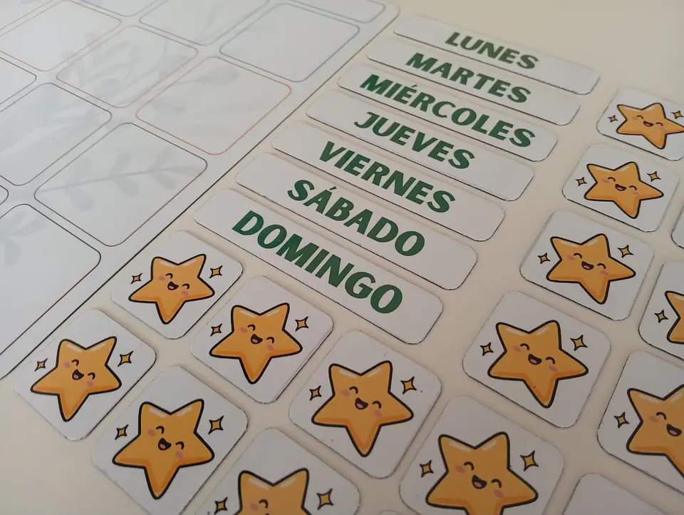 Calendario de rutinas infantil 3