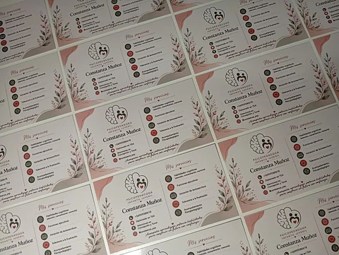 Tarjetas de presentación