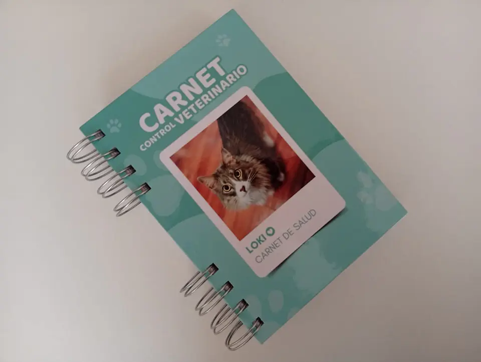 Carnet veterinario A6 5