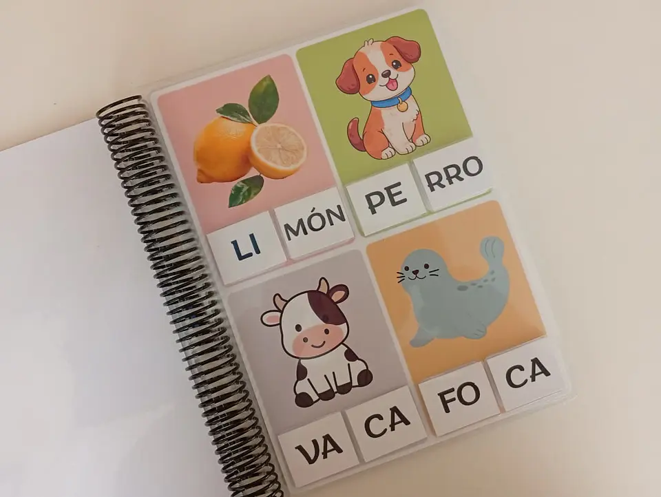 Libro de Estimulación Infantil de Lectoescritura Personalizado 4