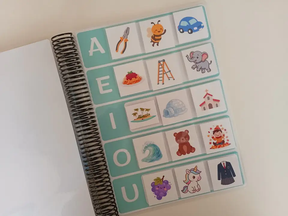 Libro de Estimulación Infantil de Lectoescritura Personalizado 9
