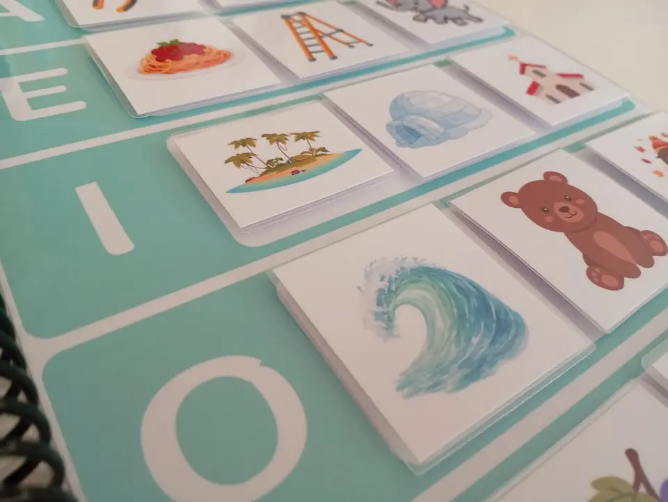 Libro de Estimulación Infantil de Lectoescritura Personalizado 10