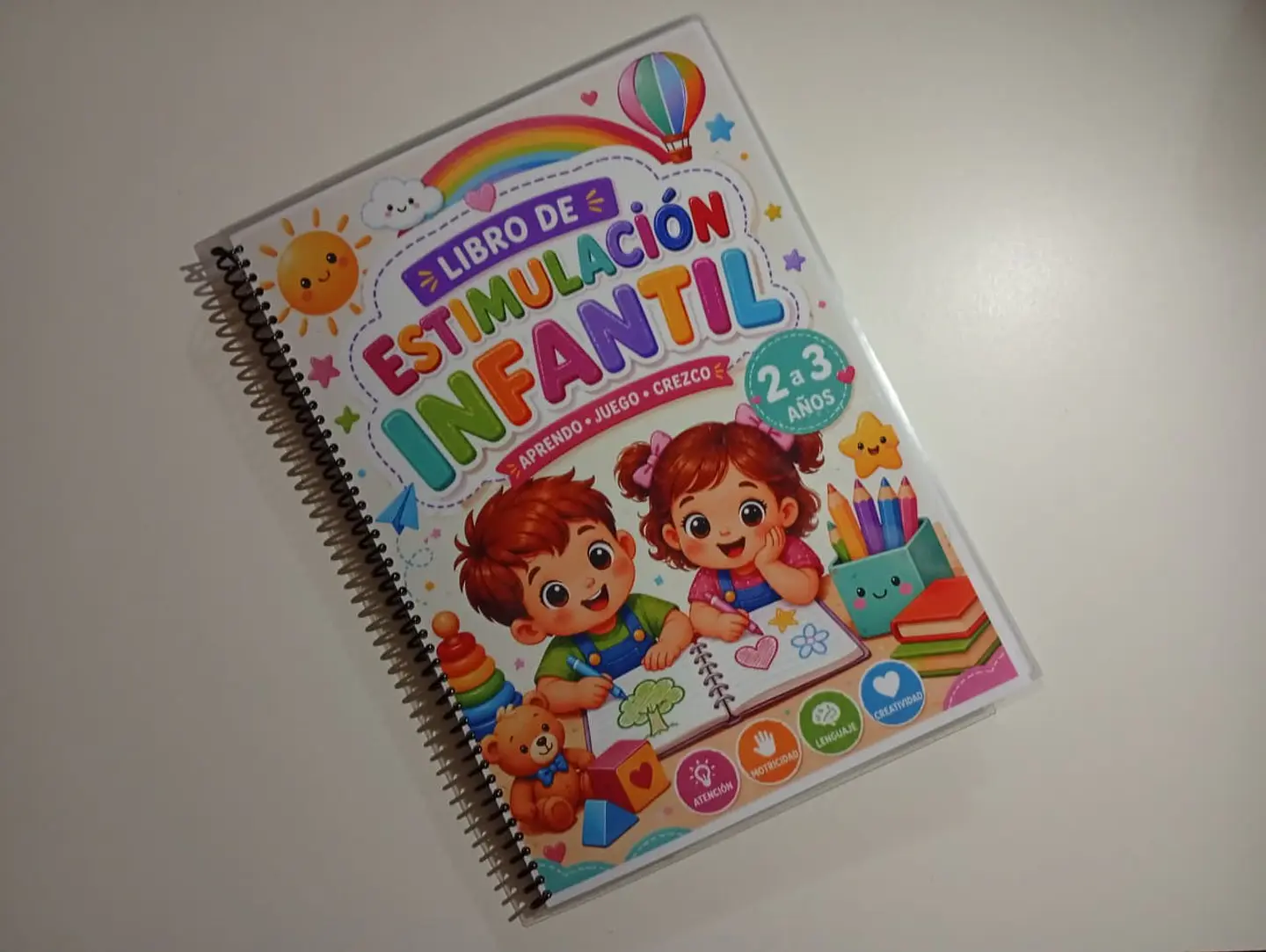 Libro de Estimulación Infantil para Niños de 2 a 3 Años 3