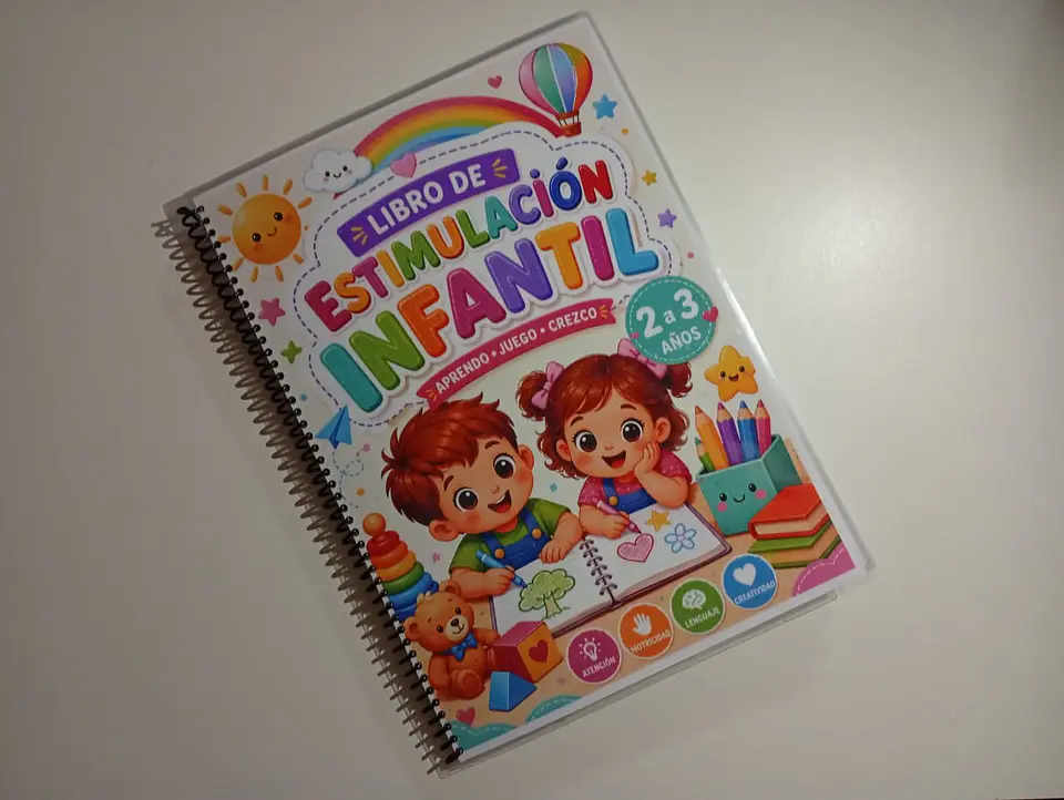 Libro de Estimulación Infantil para Niños de 2 a 3 Años 3