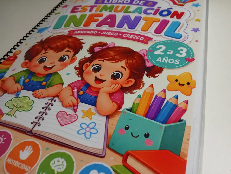 Libro de Estimulación Infantil para Niños de 2 a 3 Años 8