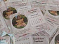 Calendarios magnéticos personalizados para bautizo - Miniatura 1