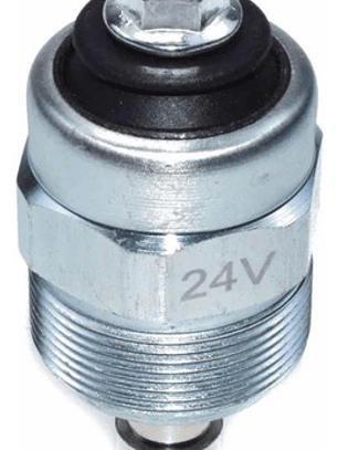 Valvula Solenoide Corta Petróleo Bomba Inyectora 24v