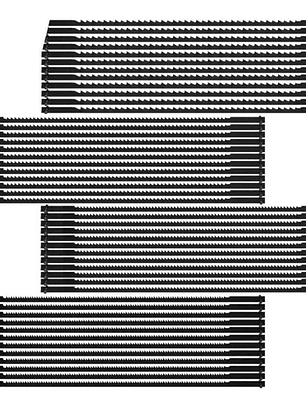 Hoja Sierra Caladora De Banco 5 Pulgadas 127mm X 48 Unid 