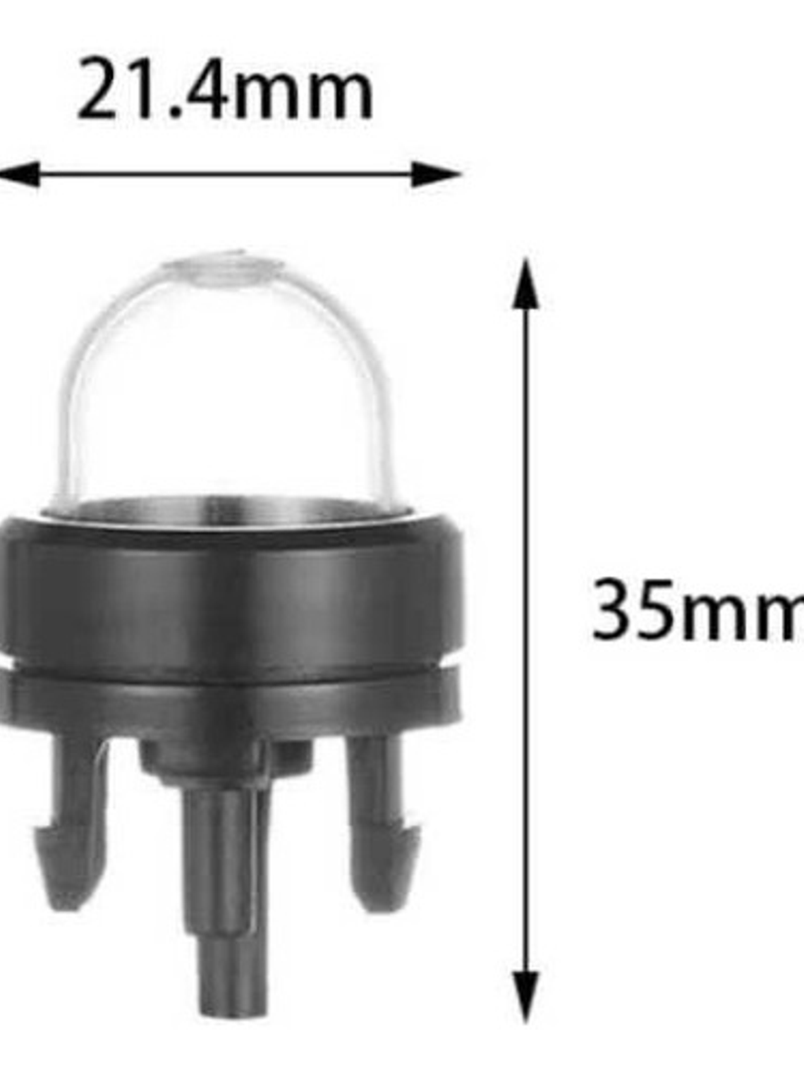 Cebador Sin Base Walbro Husqvarna Poulan 2