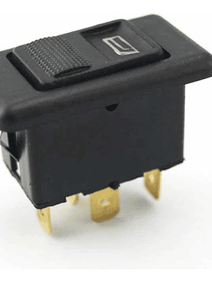 Tecla Interruptor Botón Alzavidrio Universal 12v 24v Con Luz