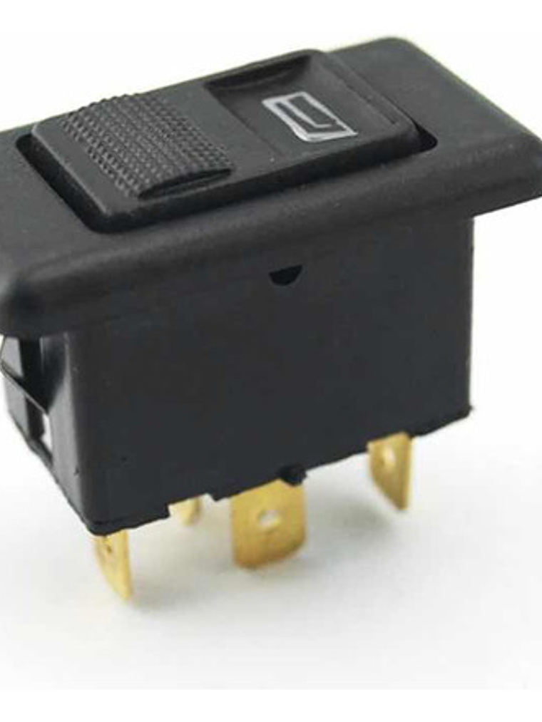 Tecla Interruptor Botón Alzavidrio Universal 12v 24v Con Luz 1