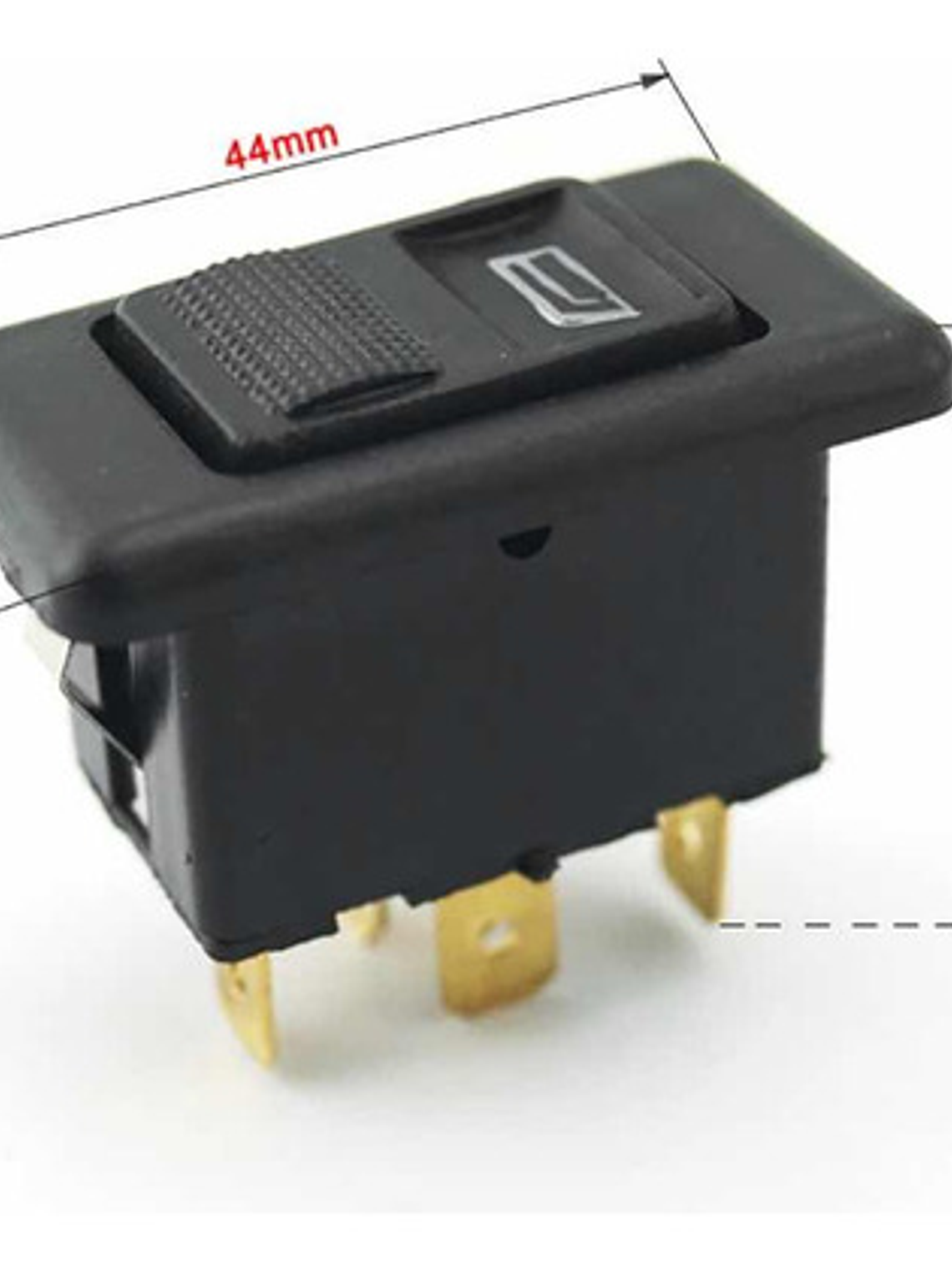 Tecla Interruptor Botón Alzavidrio Universal 12v 24v Con Luz 4