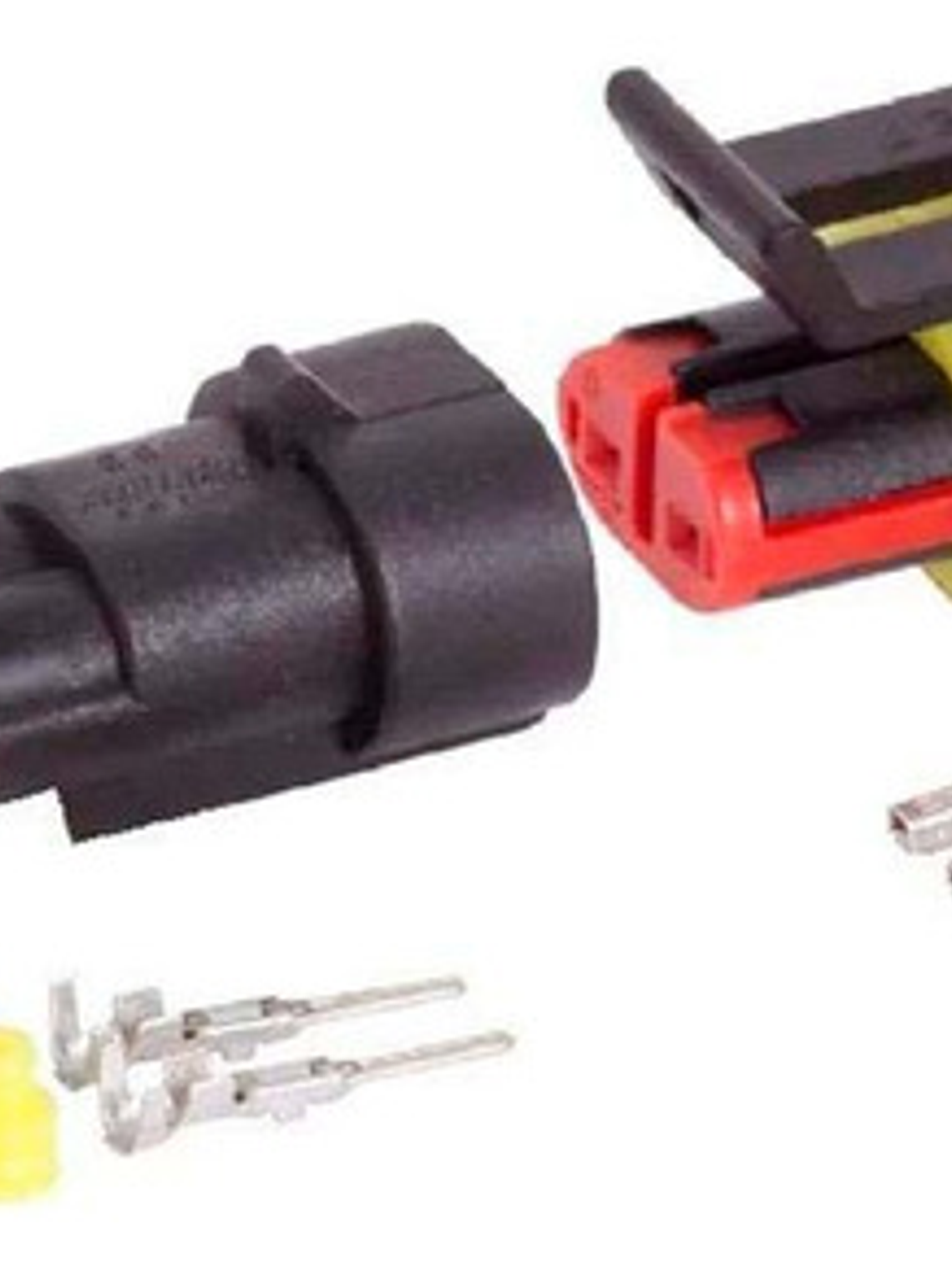 Conector Enchufe 2 Pin Hembra/macho Impermeable Para Armar  1