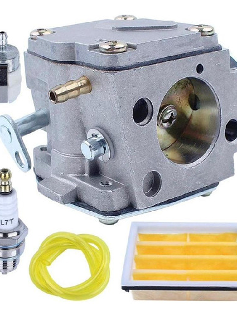 Carburador Husqvarna 266 268 272 272xp + Kit Mantencion  1