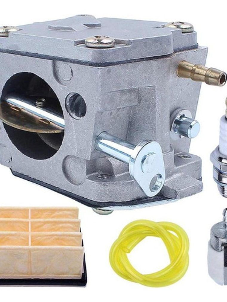 Carburador Husqvarna 266 268 272 272xp + Kit Mantencion  2