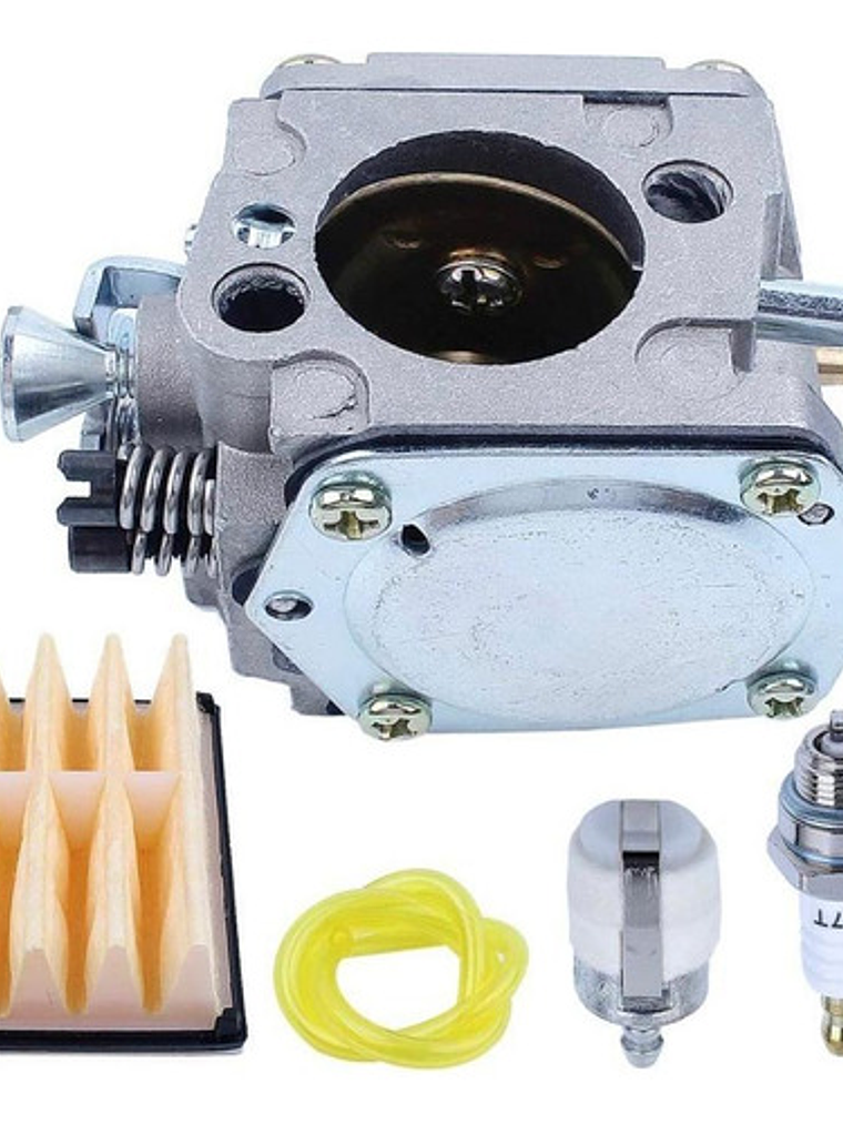 Carburador Husqvarna 266 268 272 272xp + Kit Mantencion  4