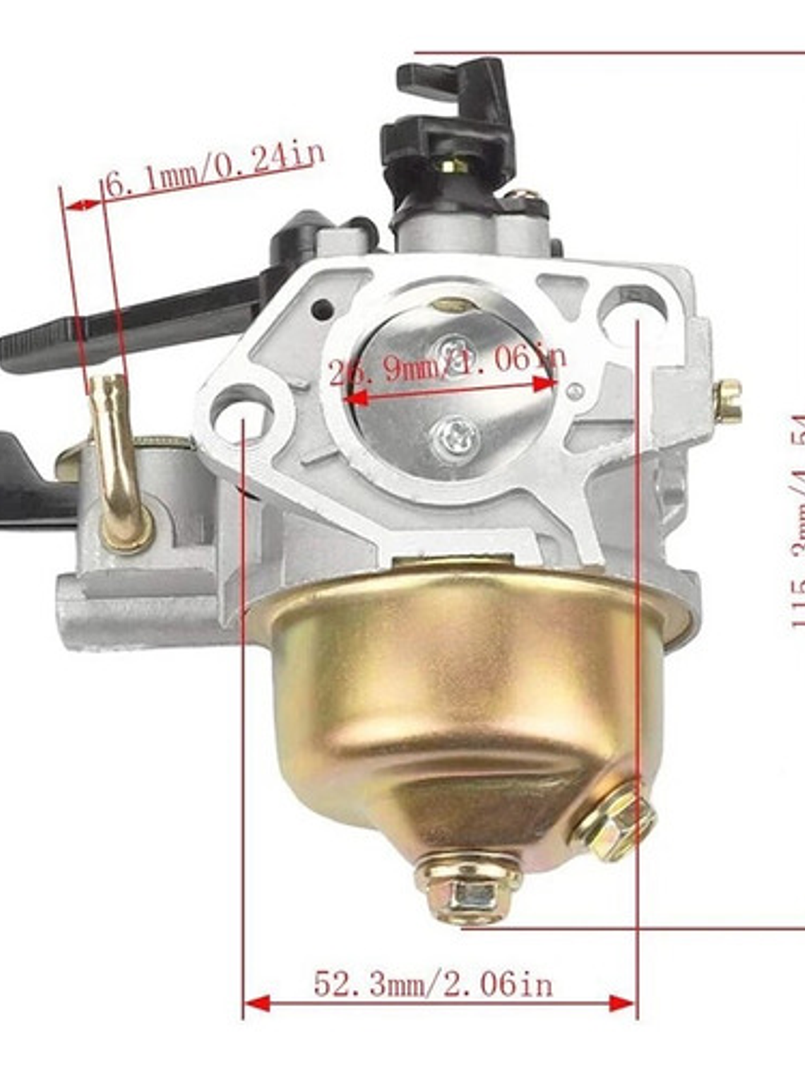 Carburador Honda Gx340 Gx390  188 188f 3