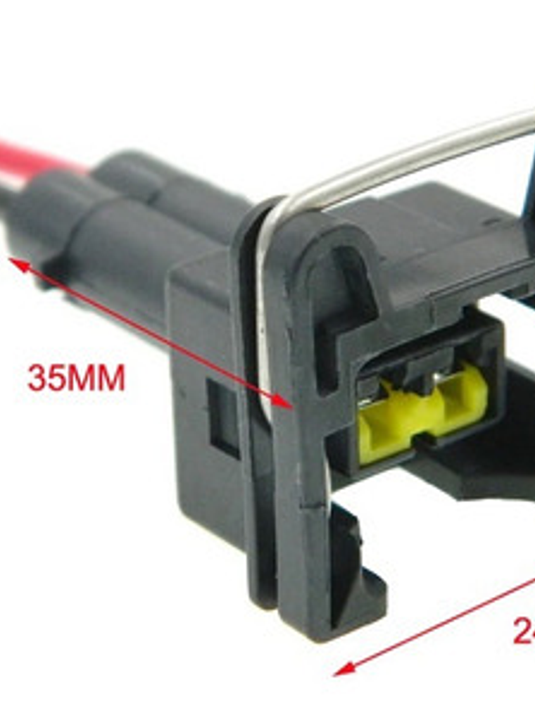 4 X Conectores Enchufes Inyector Chevrolet Corsa Ford Fiat  3