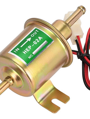 Bomba Combustible Externa Hep-02a 24v Maquinaria 