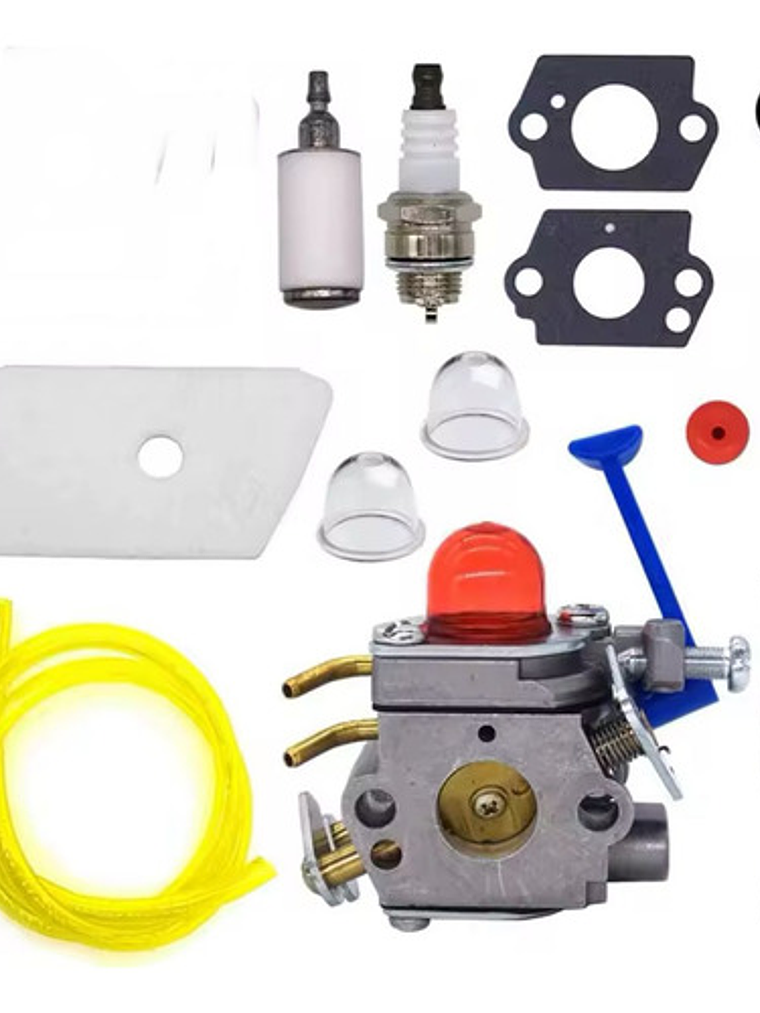 Carburador Husqvarna 124 125 128 + Kit Mantencion  1