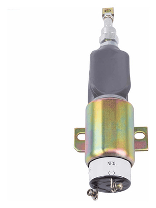 Válvula Solenoide Actuador Parada 24v Maquinaria Generador