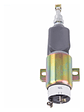 Válvula Solenoide Actuador Parada 24v Maquinaria Generador - Miniatura 1
