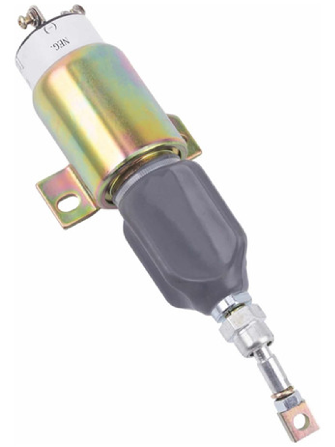 Válvula Solenoide Actuador Parada 24v Maquinaria Generador 4