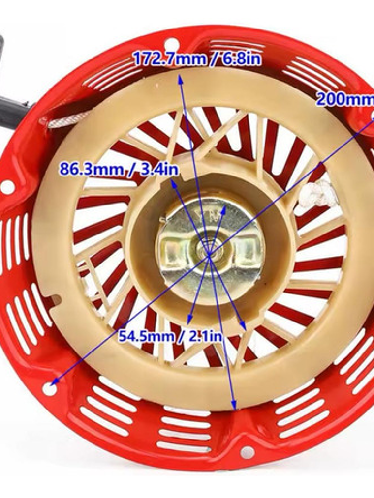 Tapa Arranque Gx340 Gx390 11hp 13hp Generador Motobomba 5