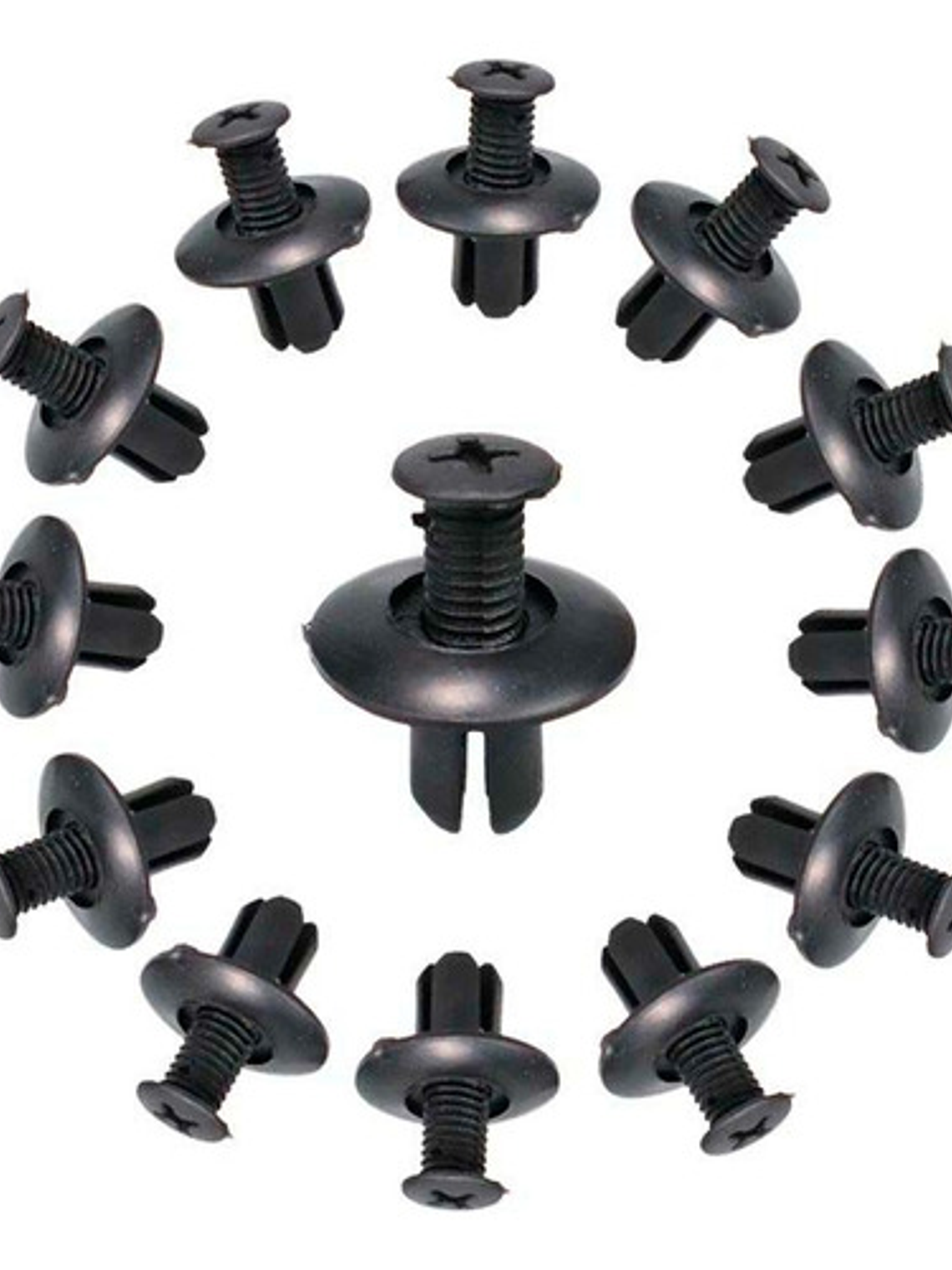 Broche Clip Retención Lata Plástico Tablero Tapabarro Auto 1