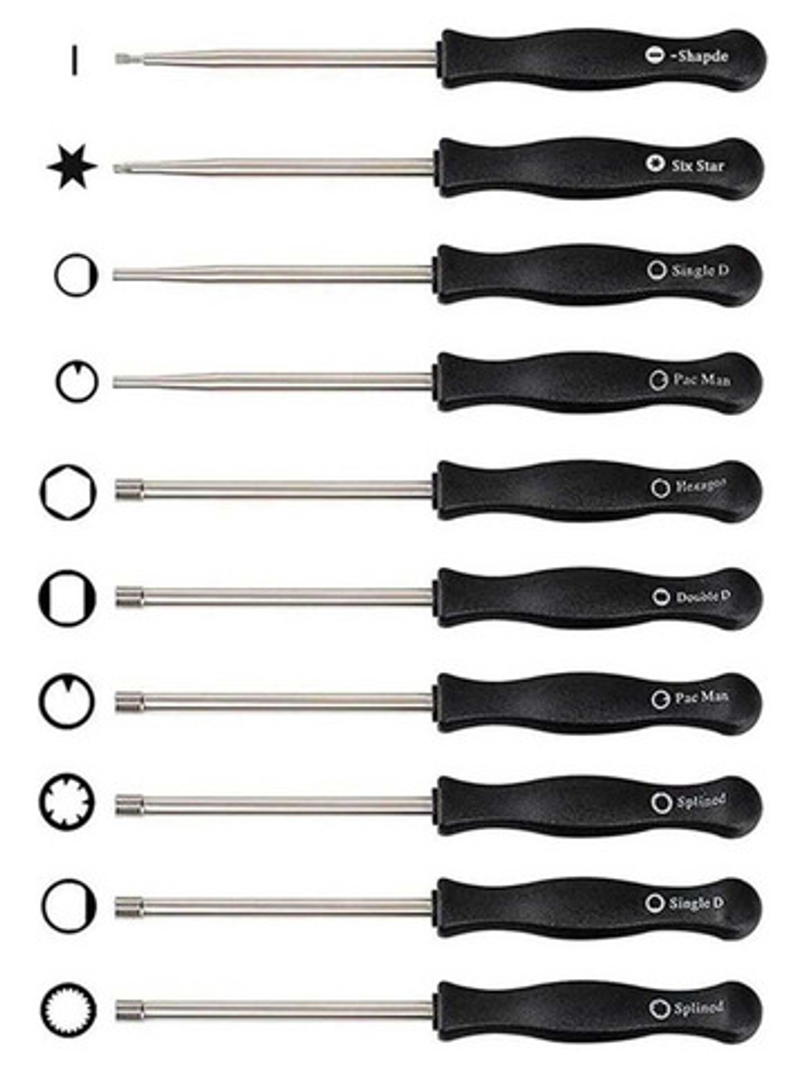 Set Atornillador Destornillador Carburador Husqvarna Poulan 3